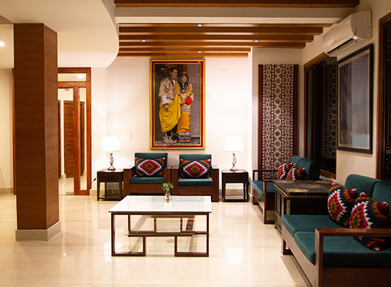 hotel Thimphu lobby